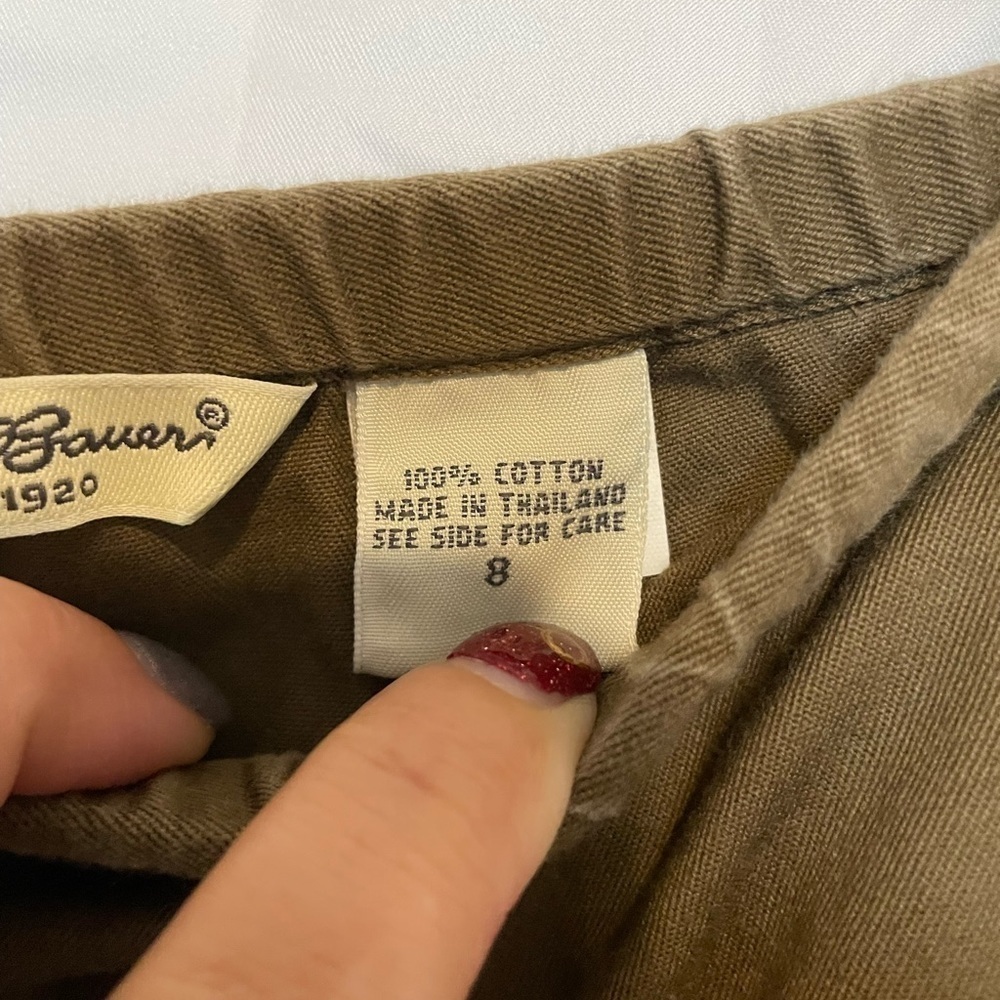 Eddie Bauer/ Olive Green cotton pants​​​​​​​​​​​​ - Picture 6 of 8